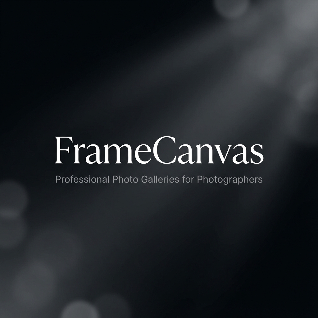 FrameCanvas - Professional Photo Galleries
